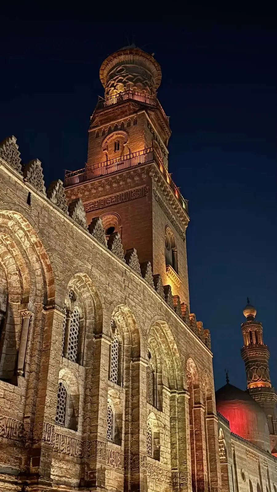 The historic Al-Muizz street in Islamic Cairo