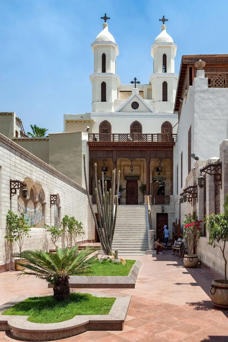 The Hanging Church in Coptic Cairo