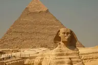 The Great Sphinx of Giza before the Pyramids