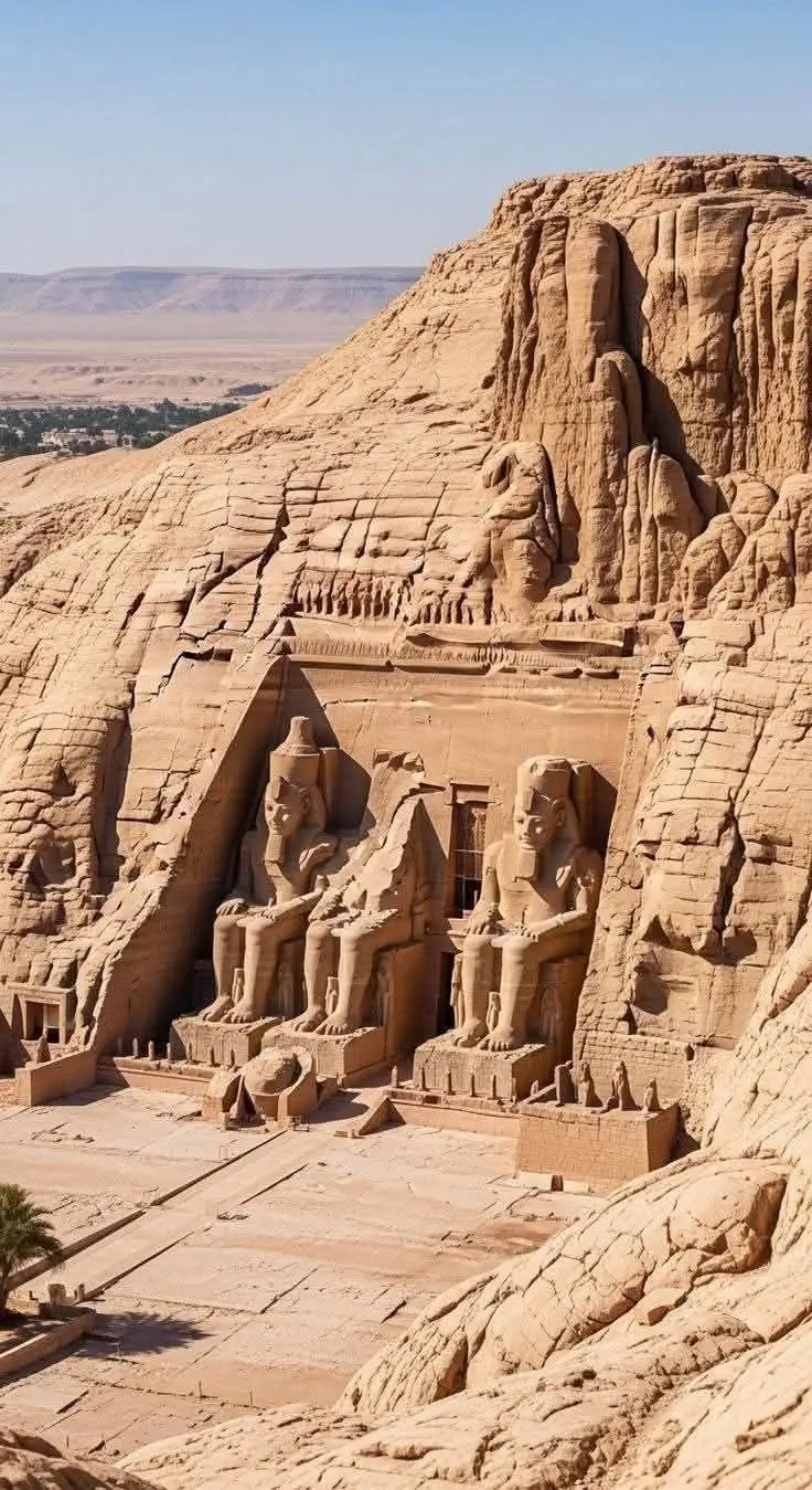 The temples of ancient Nubia at Abu Simbel