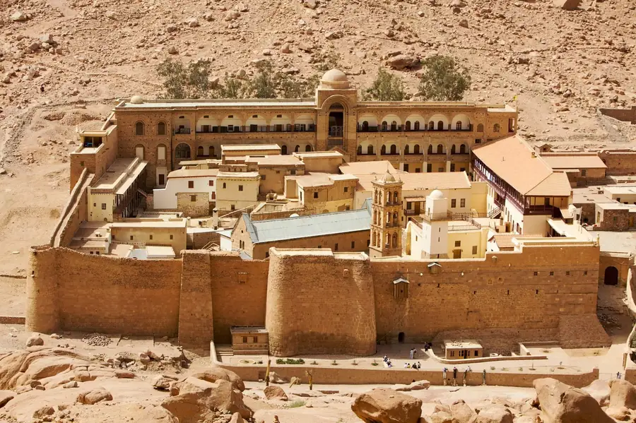 Saint Catherine Monastery in Sinai